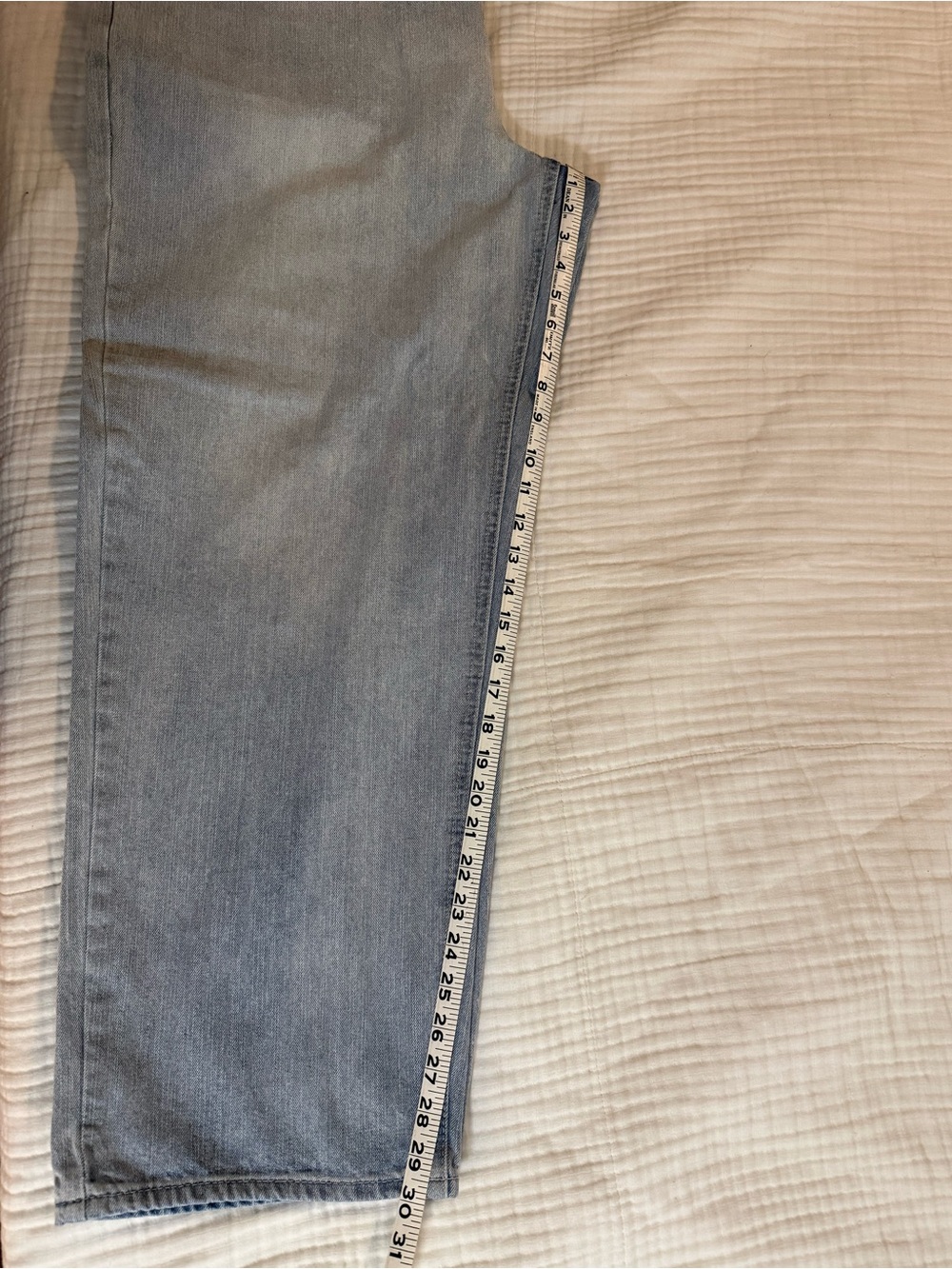 Light Wash Ninth Hall Embroidered Back-Pocket Men’s Jeans - Picture 4 of 4